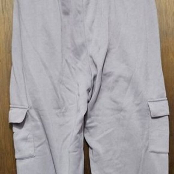 Women's Purple Cargo Sweatpants - Size L - Picture 5 of 7